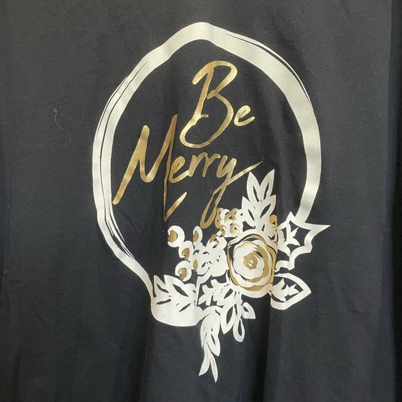 St John’s Bay Be Merry Women’s Shirt 2XL - Picture 2 of 4